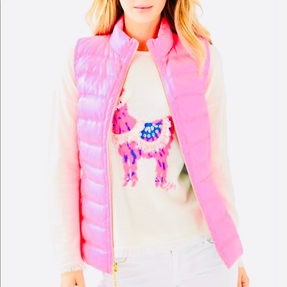SALE Lilly Pulitzer vest - Picture 1 of 9
